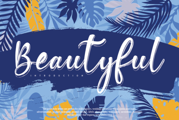 Beautyful: A Script Font That Makes Your Campaigns Instantly Recognizable