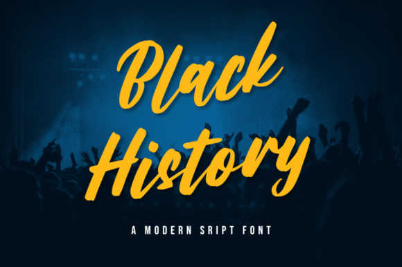Black History Font: Elegant Script for Brand Consistency