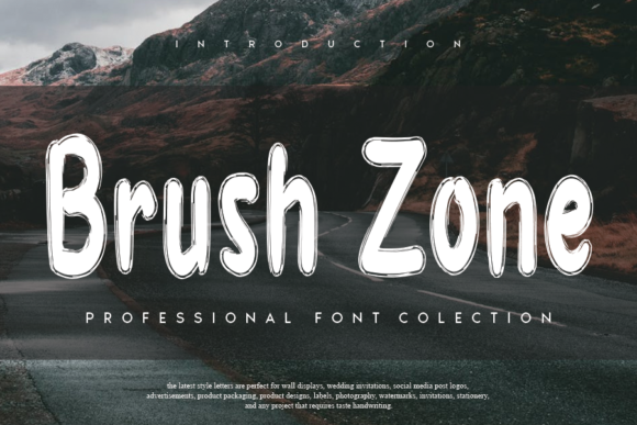 Brush Zone: A Handwritten Font That Feels Human on Screen