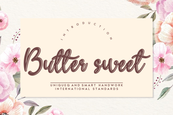 Butter Sweet Font: A Handwritten Typeface That Elevates Digital Branding