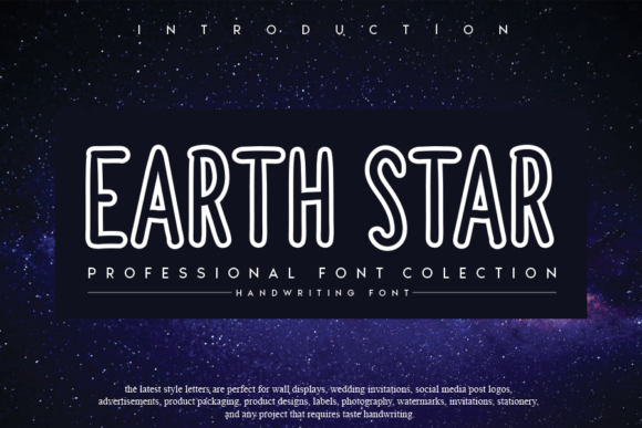 Earthstar: A Handwritten Font That Feels Like Home