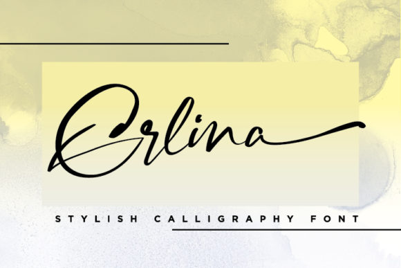 Erlina: A Handwritten Font That Feels Human—Not Haphazard
