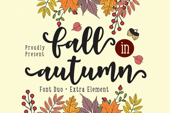 Fall in Autumn: A Handwritten Font That Feels Like a Thoughtful Signature