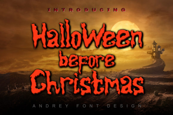 Halloween Before Christmas: A Spooky-Yet-Sophisticated Script Font for Small Business Branding