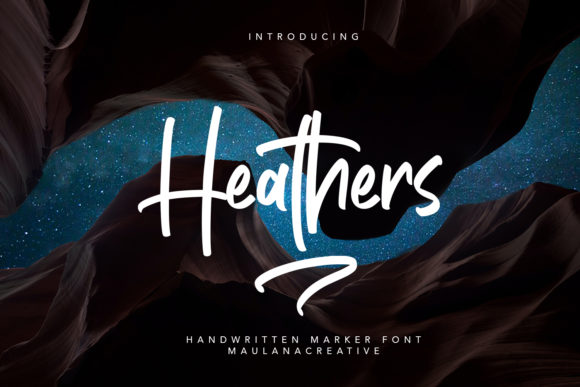 Heathers: A Handwritten Font That Feels Timeless, Not Trendy