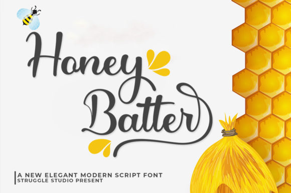 Honey Batter: A Handwritten Font That Feels Like a Quiet Conversation
