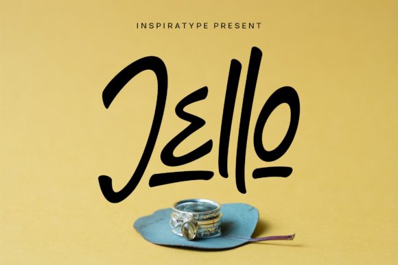 Jello: A Handwritten Font for Editorial Charm