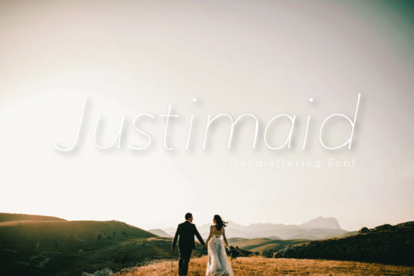 Justimaid: A Handwritten Font That Feels Like a Thoughtful Pause