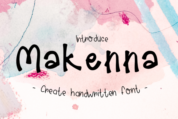 Makenna: A Handwritten Font with Editorial Warmth