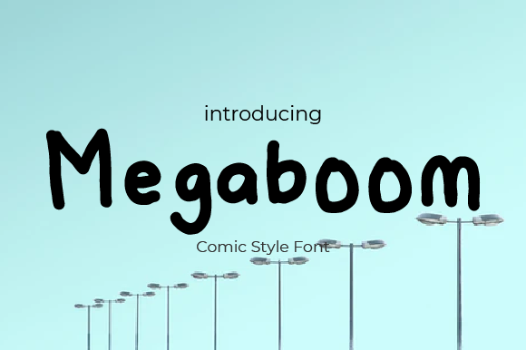 Megaboom: A Handwritten Font That Converts Scrollers Into Clickers
