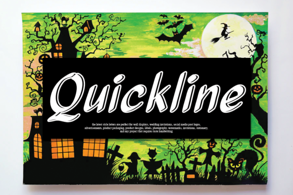 Quickline: A Handwritten Font That Makes Your Brand Feel Human