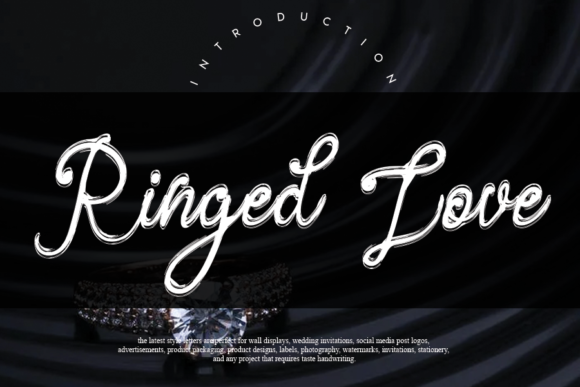 Ringed Love: A Handwritten Font That Actually Works in Real Branding
