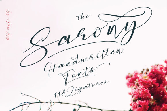 Sarony: A Handwritten Font That Earns Its Place in Real Campaigns