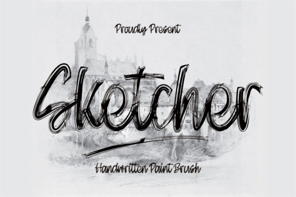 Sketcher: A Handwritten Font That Converts Scrollers Into Clickers