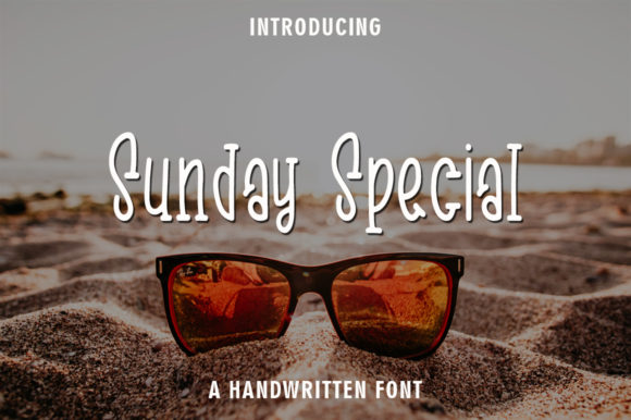 Sunday Special Handwritten Font for Crafters & Sellers