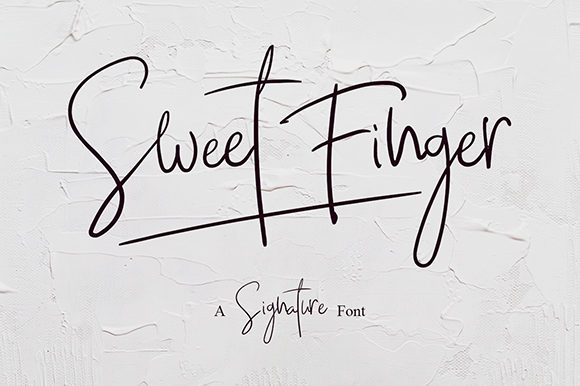 Sweet Finger: A Timeless Handwritten Font for Brand Identity