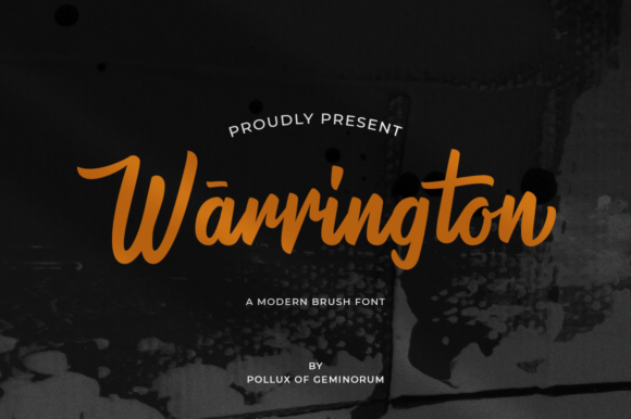 Warrington: The Handwritten Font That Makes Your Campaign Feel Human
